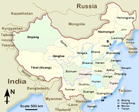 Maps of China (as reference)