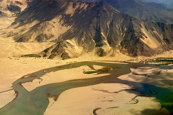 Aerial View of Yarlung Zangbo River
