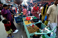 Peanut sellers. They sell popcorn too!