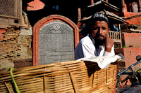 Fruits seller at Durbar Square