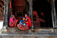 A corner of Hari Shankar Temple