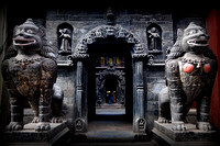 Entrance of The Golden Temple (Kwa Bahal)