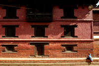 Outer facade of the Royal Palace of Patan