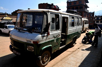 Bus that we took from Bhaktapur to Kathmandu