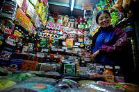 Preserved fruits stall in Dalat