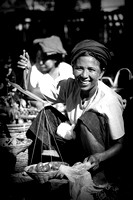 The happy smile at Nyaung Oo Market